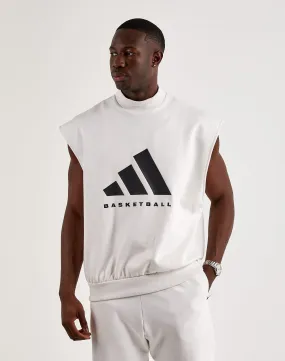 Adidas Basketball Sleeveless Sweatshirt