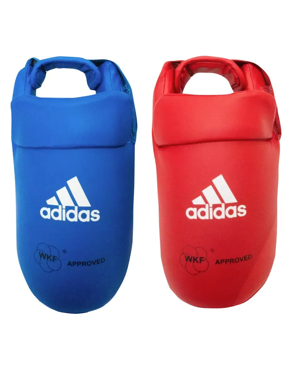 adidas WKF Karate Foot Guards Protectors Pads