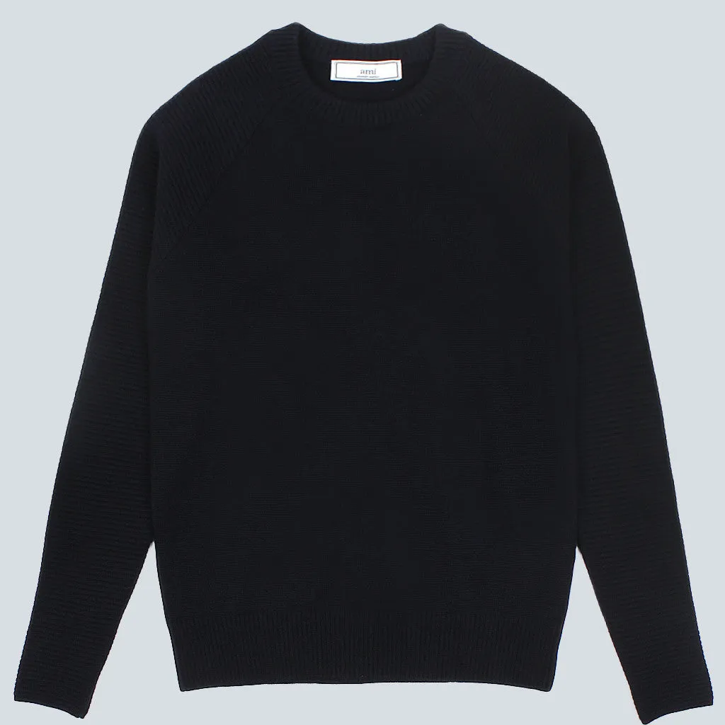 AMI - Knitwear Crew Neck - Navy