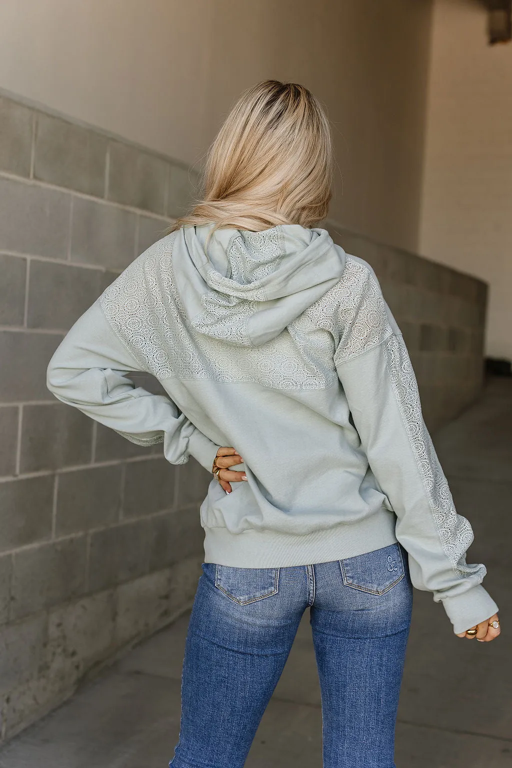 Ampersand University Wonderstuck Hoodie in Sage