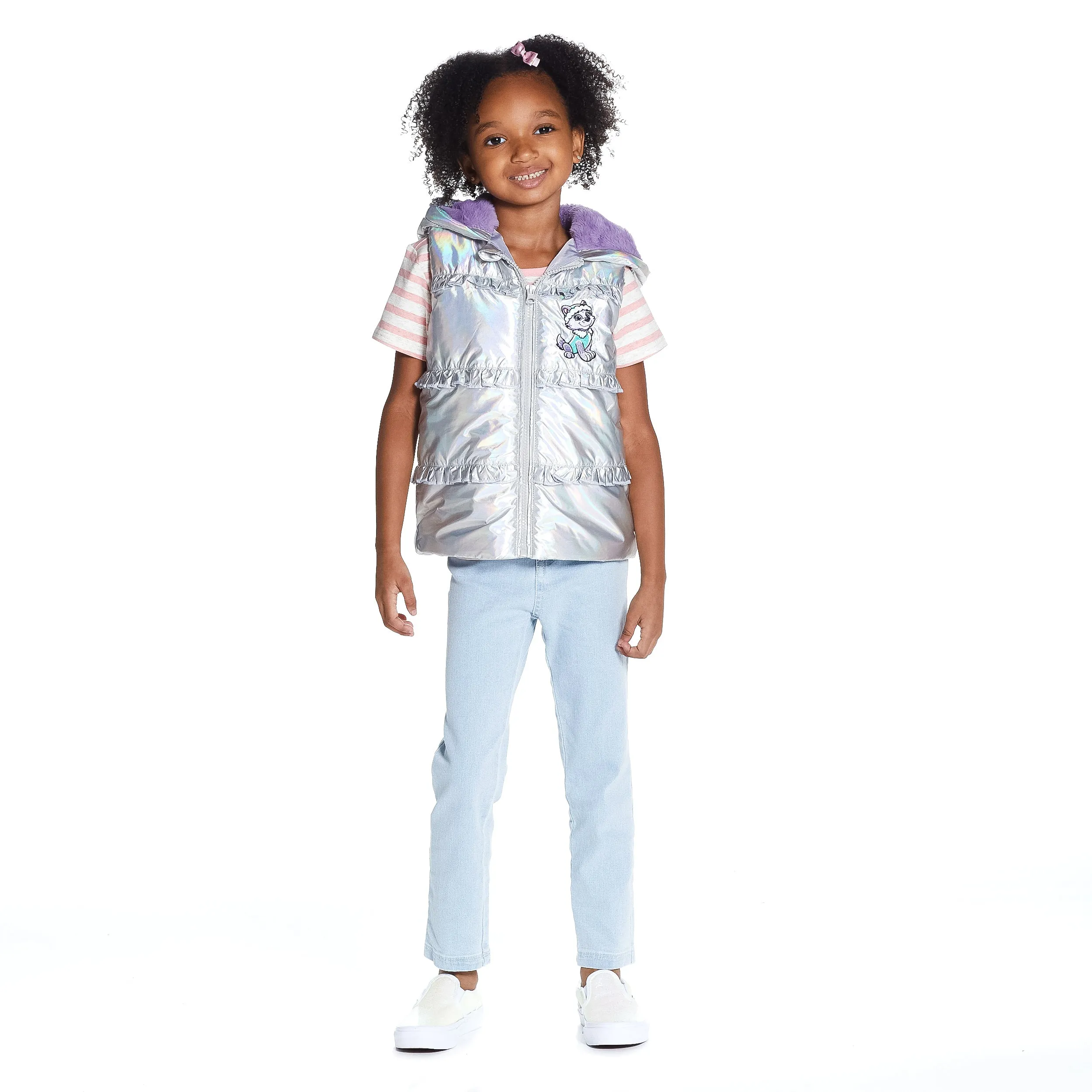 Andy & Evan x PAW Patrol | Metallic Puffer Vest