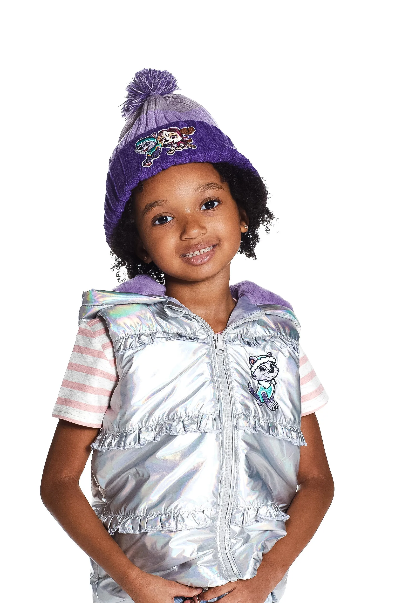 Andy & Evan x PAW Patrol | Metallic Puffer Vest