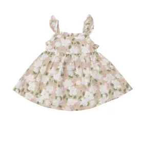 Angel Dear Paperbag Ruffle Sundress -Magnolias