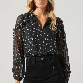 Annabella Ruffle Blouse