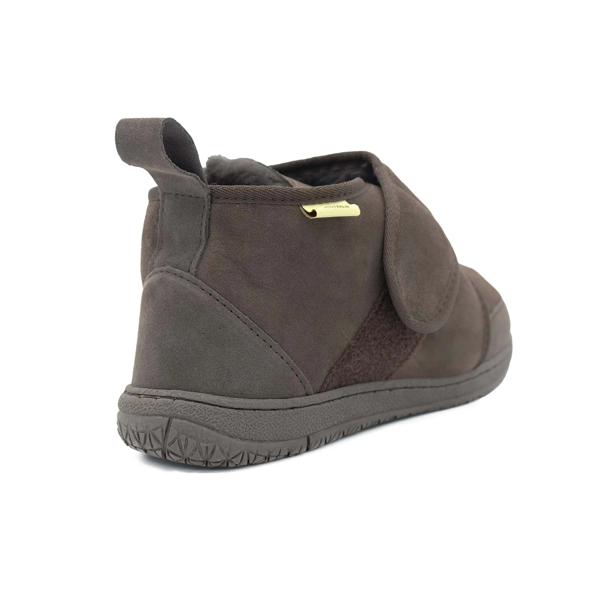 Argyle v2 - Hook & Loop Strap Medical Sheepskin Boot - Black Sheep Australia Healthcare Range