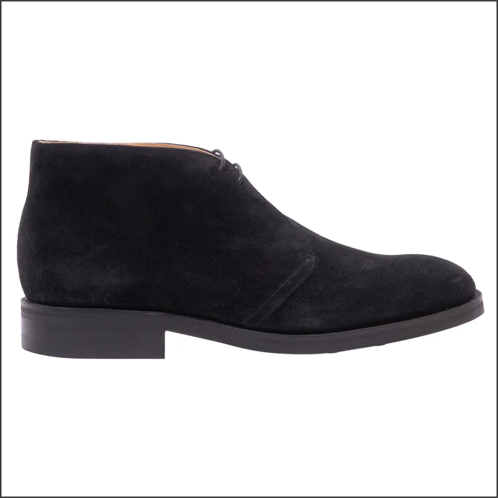 Barker Sandwell - Black Suede Chukka Boot*