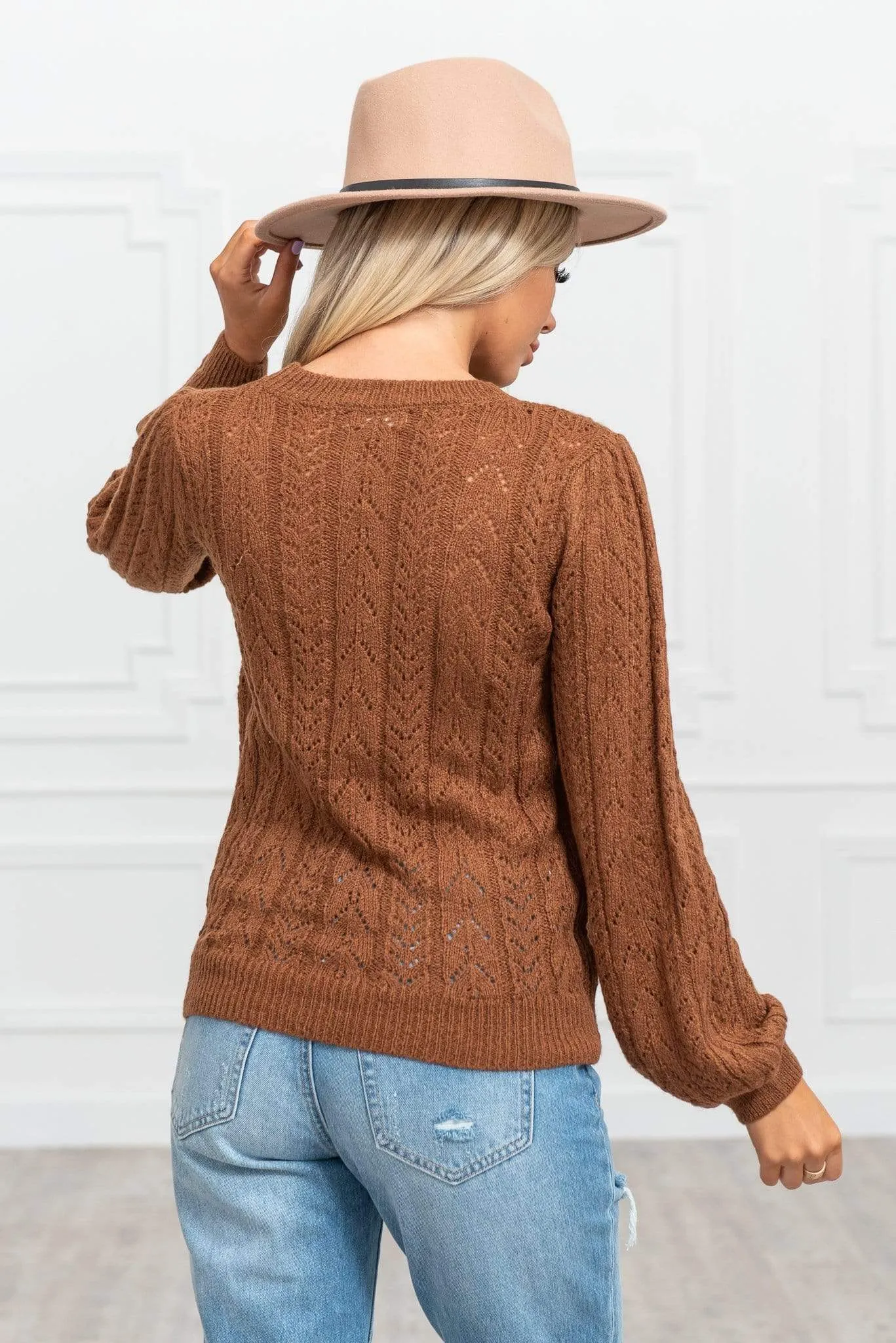 Belle Detailed Knit Sweater