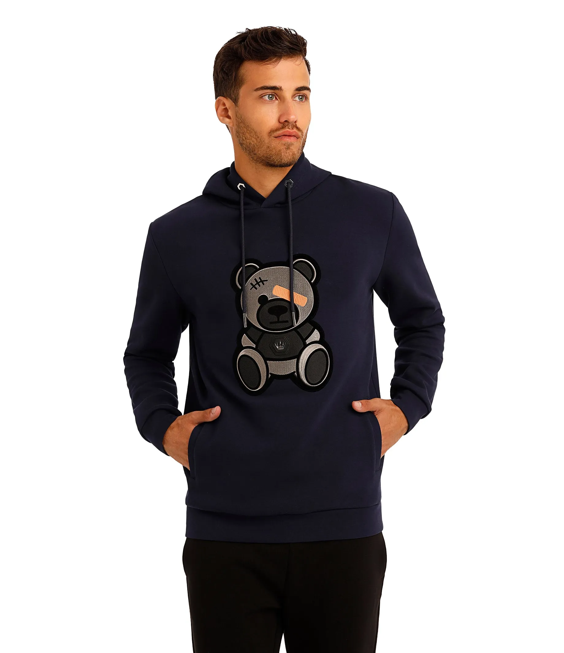 Bertigo Athletic Wear | Teddy Eye Patched Navy