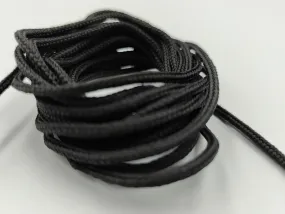 Boot Laces Black Your Own Size Custom Bespoke Extra Long Fine 3mm Riding Boots