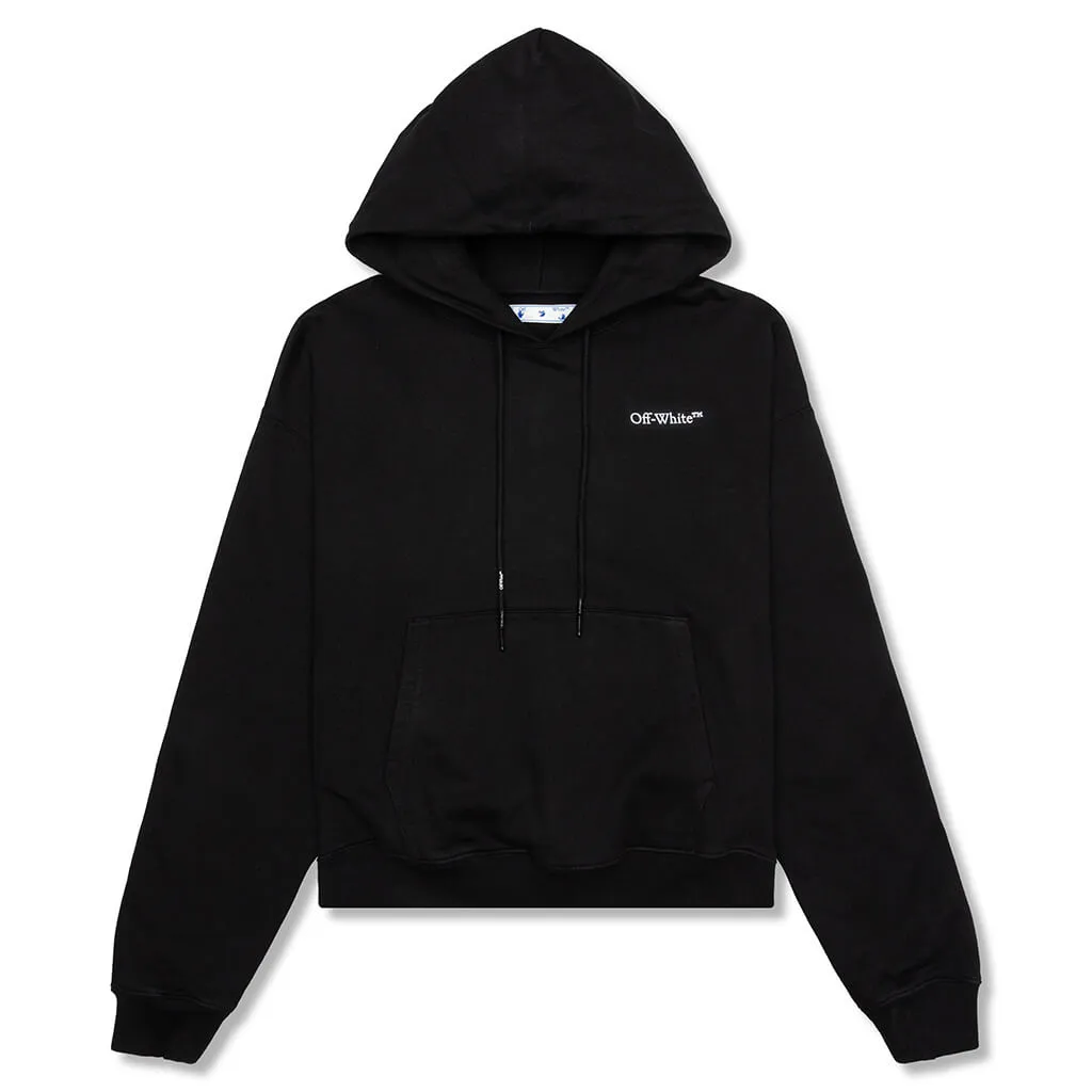 Caravaggio Crowning Over Hoodie - Black/White