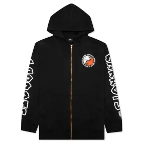 Carrots By Anwar Carrots Carrot Yang Zip Hoodie - Black