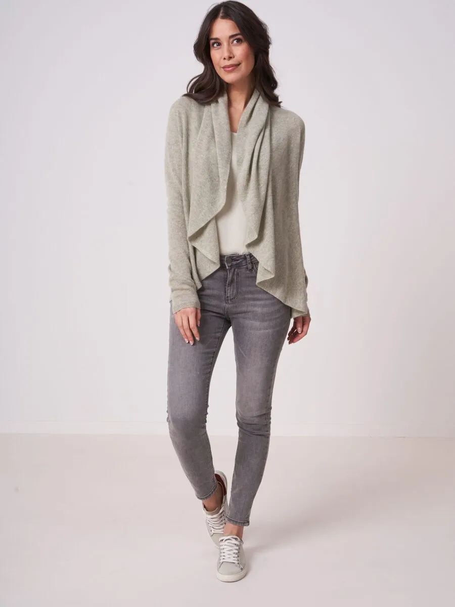 Cashmere Cardigan Seaweed