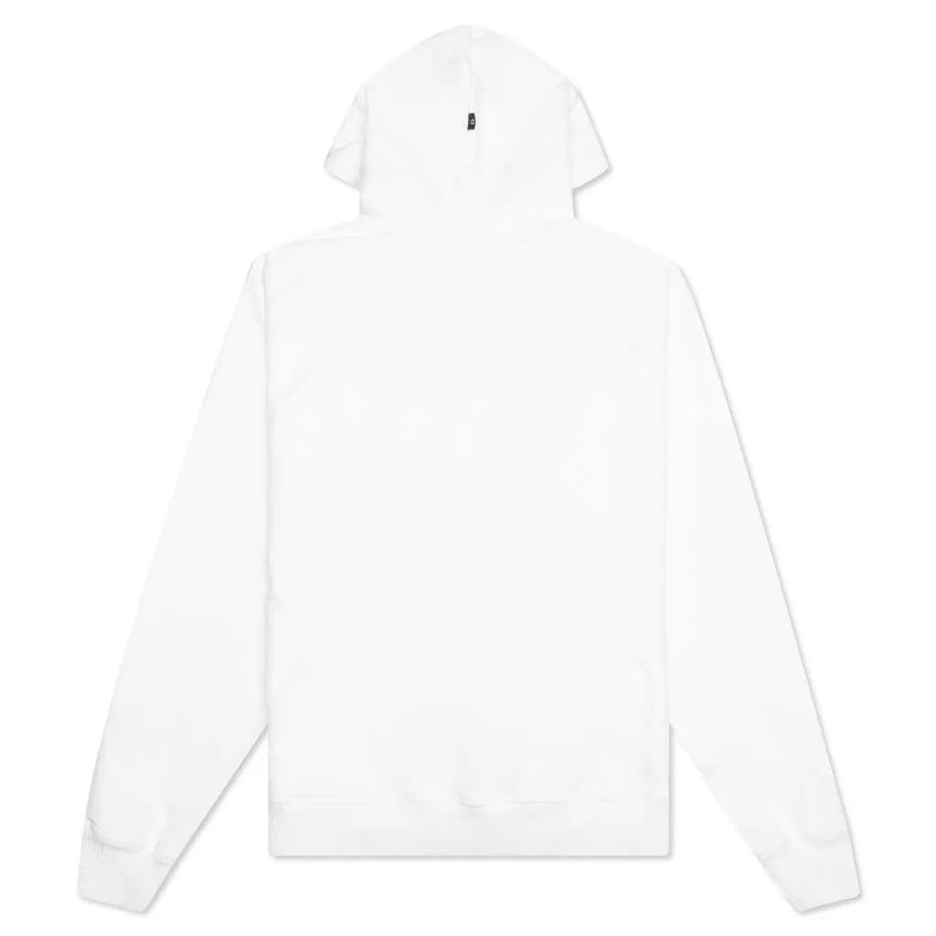 Champagne Hoodie - White