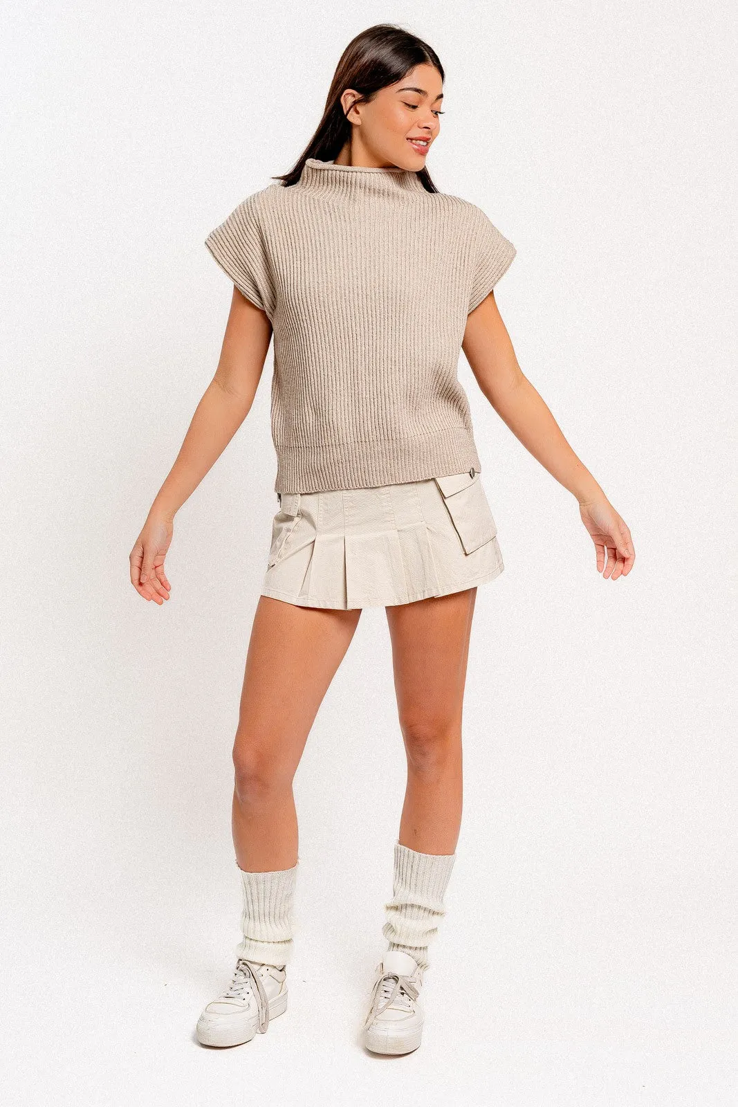 Chloe Sweater - Taupe