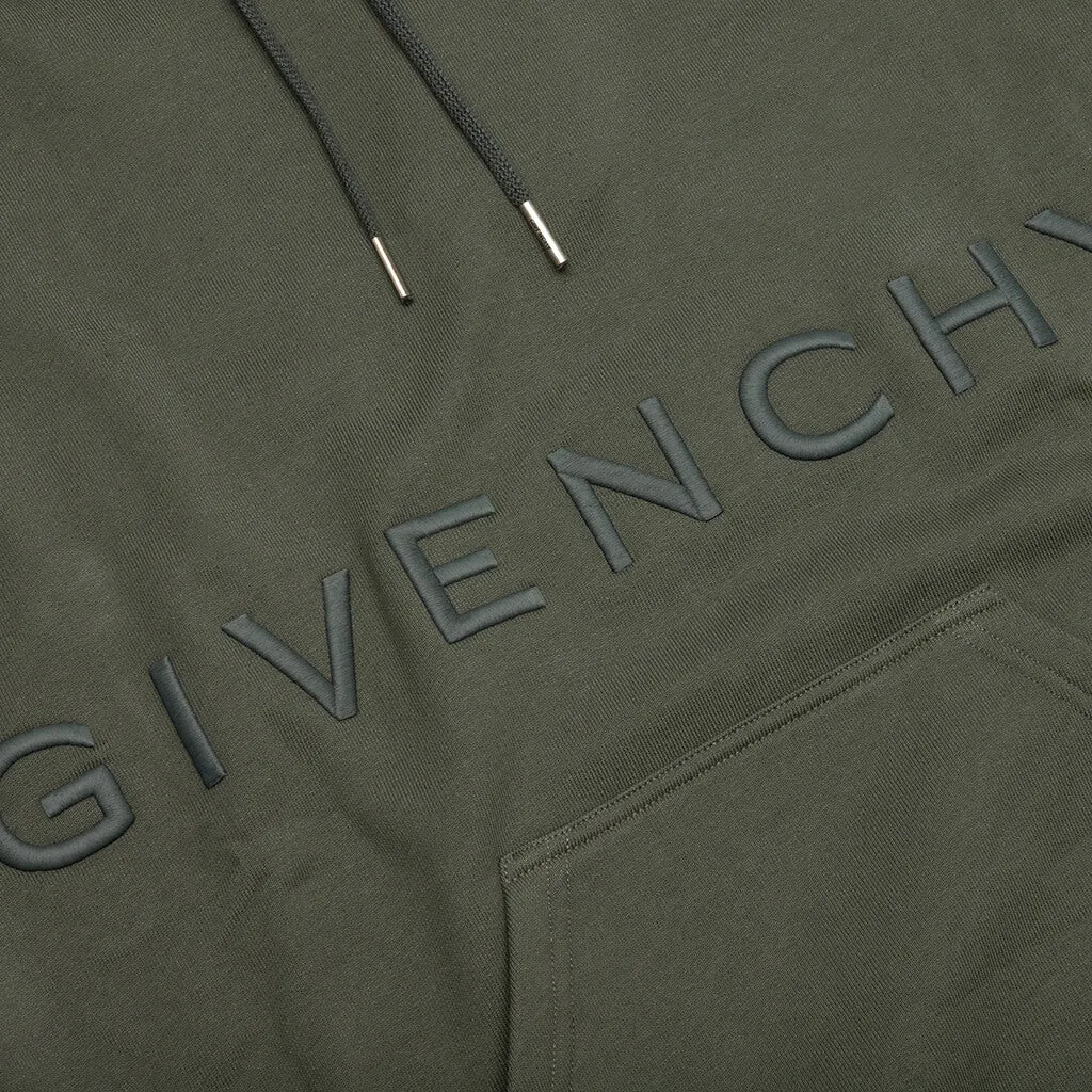 Classic Fit Hoodie - Greyish Green