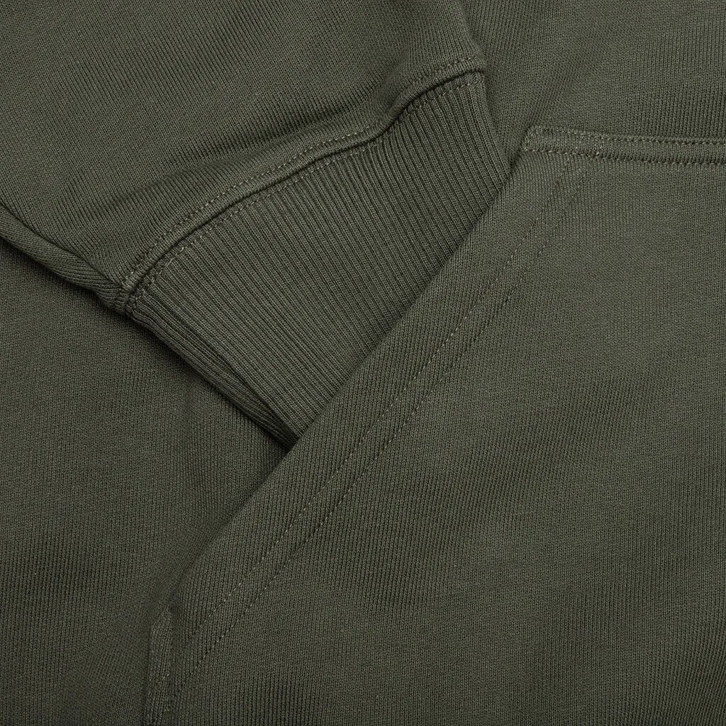 Classic Fit Hoodie - Greyish Green