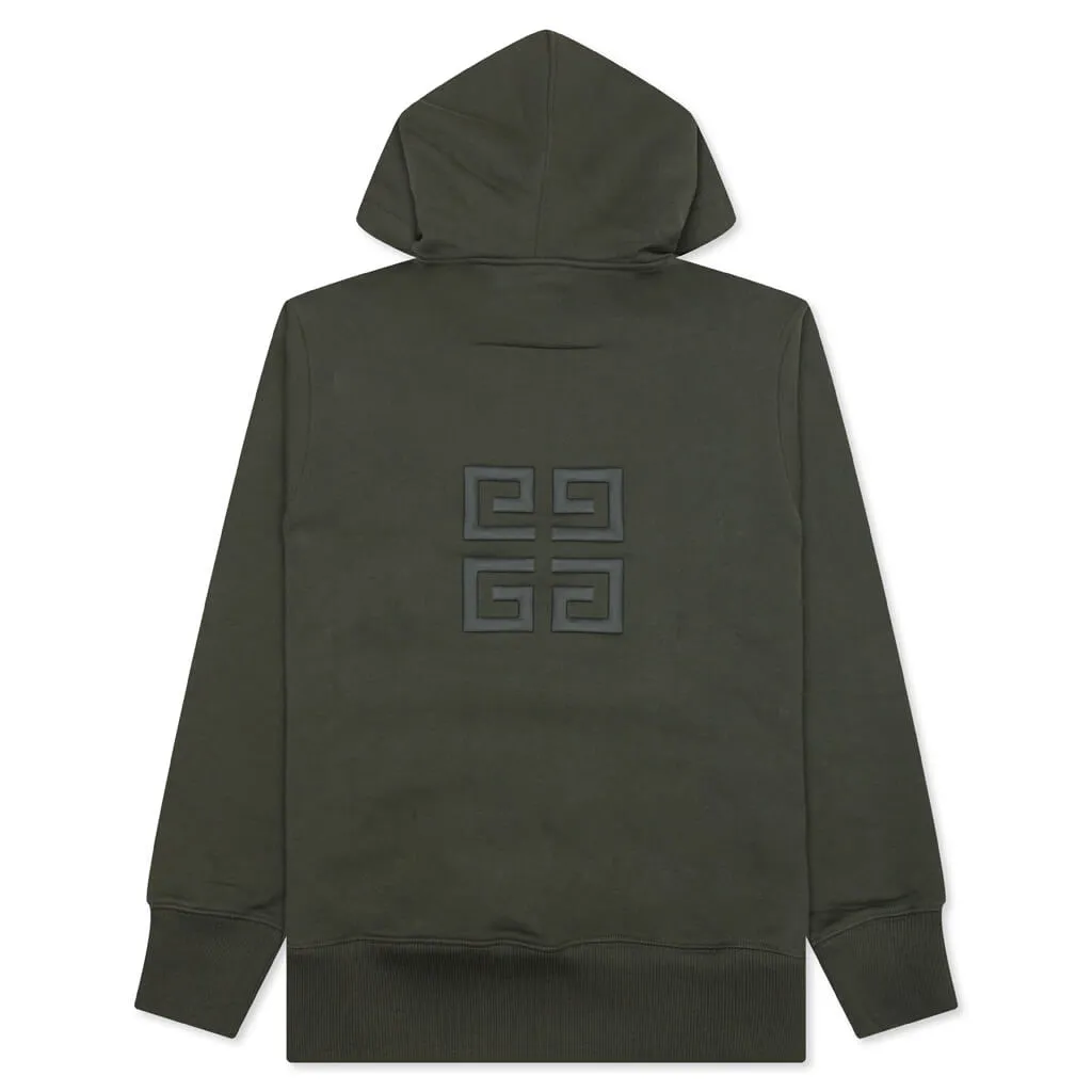 Classic Fit Hoodie - Greyish Green