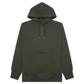 Classic Fit Hoodie - Greyish Green