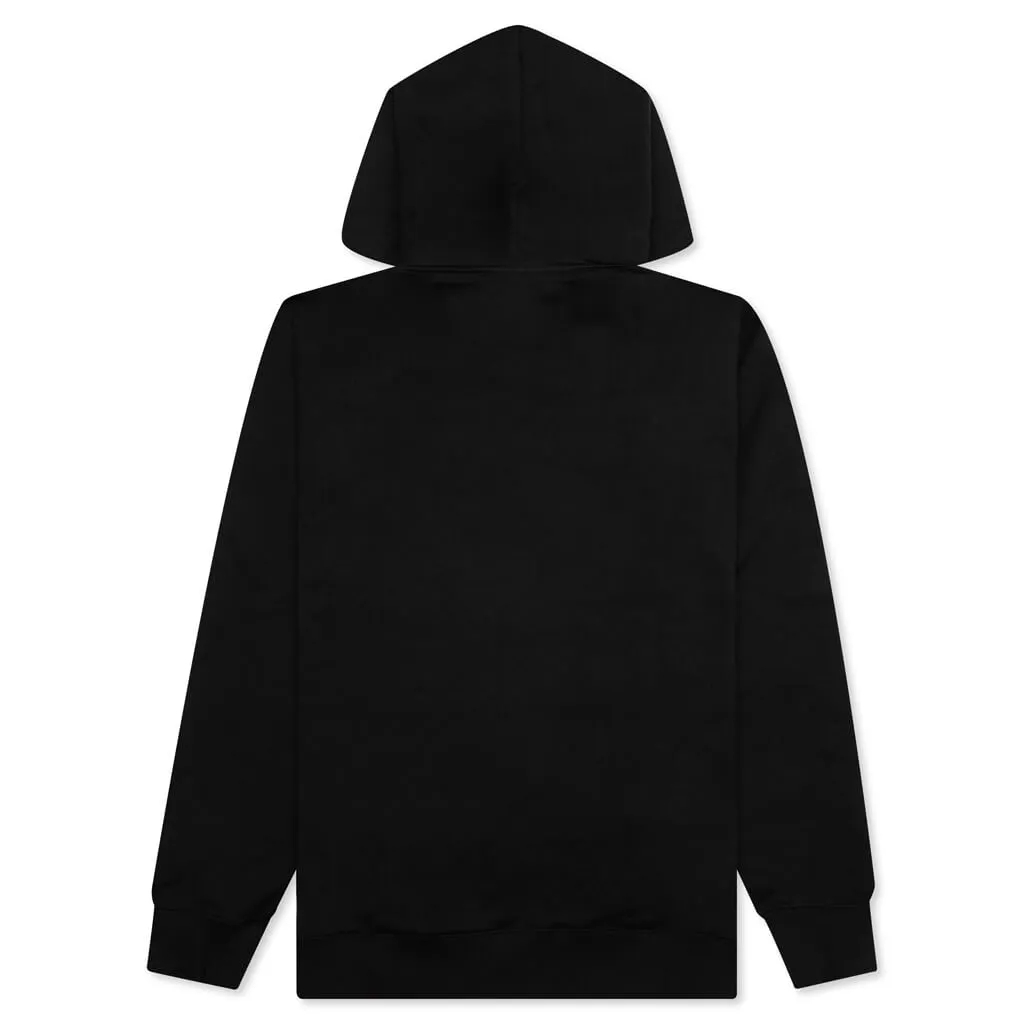 Classic Oversized Curblace Hoodie - Black