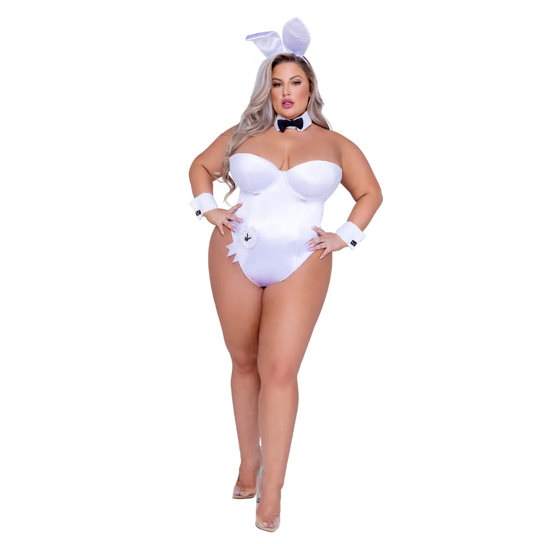 Classic Playboy Bunny Costume - 7 Colours