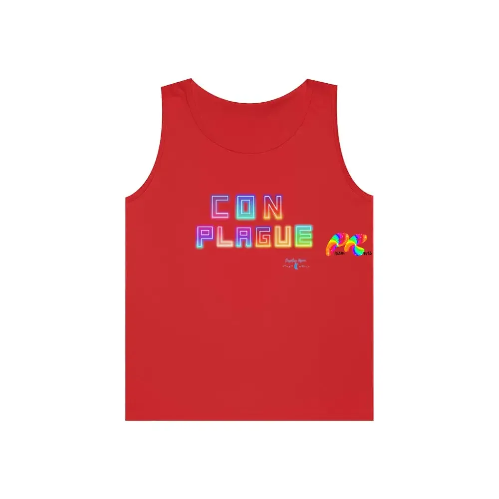 Con Plague Unisex Heavy Cotton Tank Top