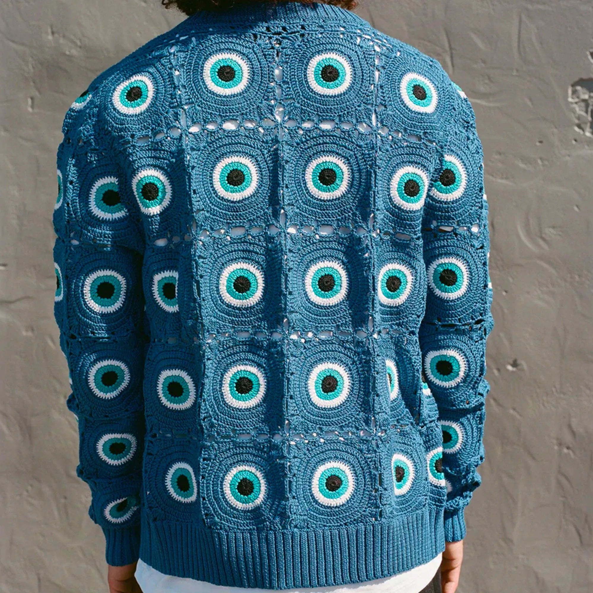 Corridor Mens Evil Eye Cardigan