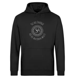 Energie anziehen Bio Hoodie Unisex