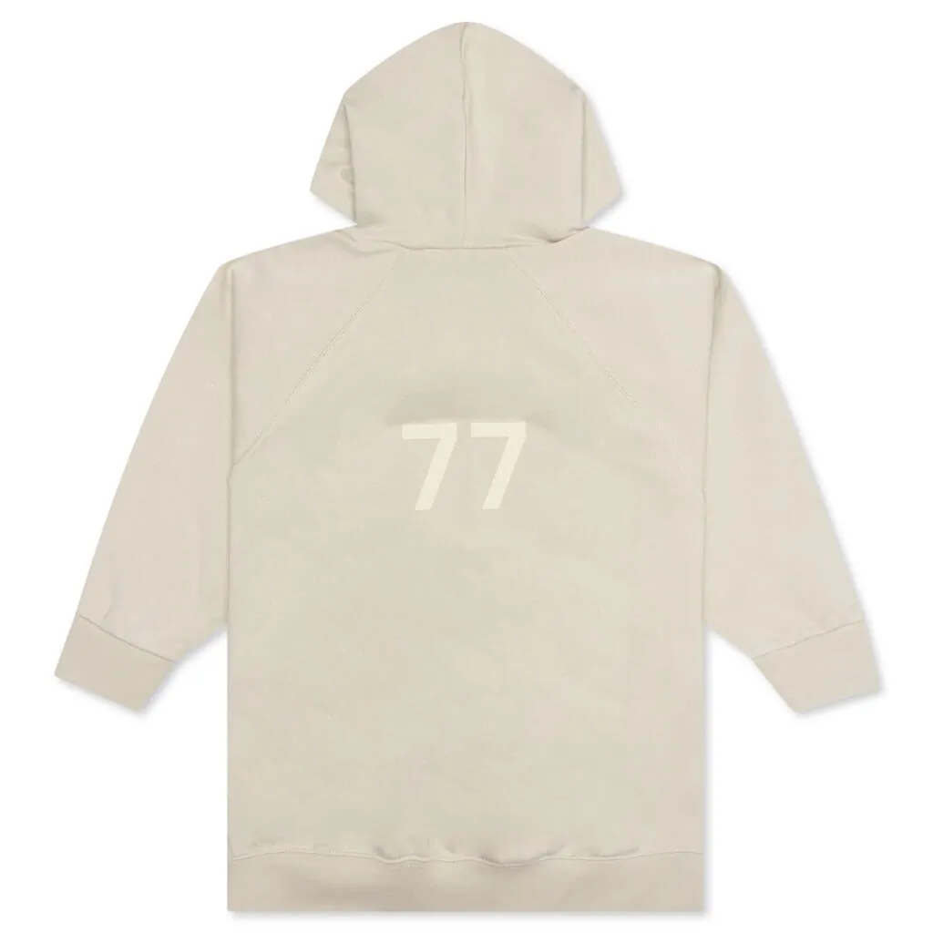 Essentials Women's 3/4 Sleeve Hoodie - Wheat