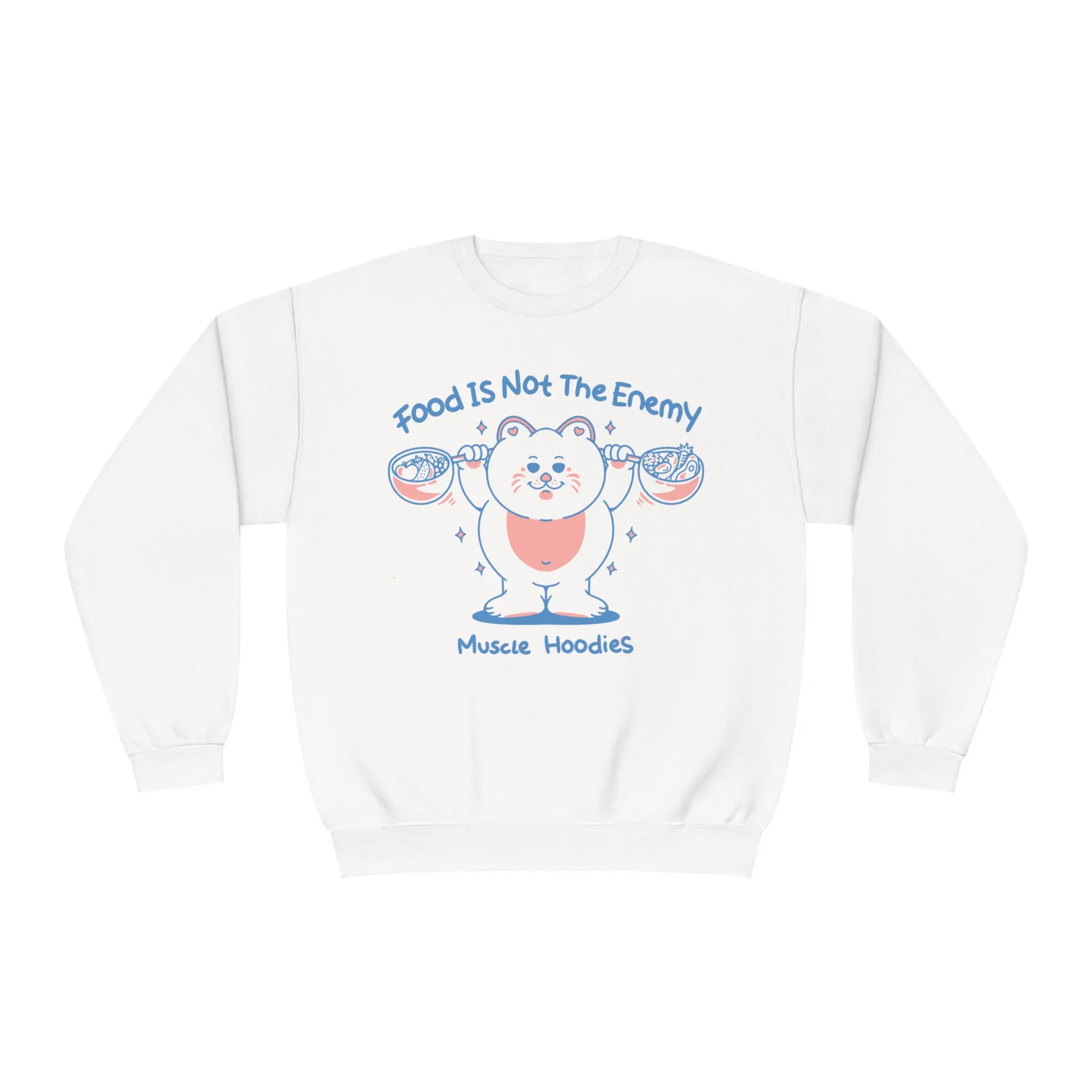 FOOD IS NOT THE ENEMY- CREWNECK