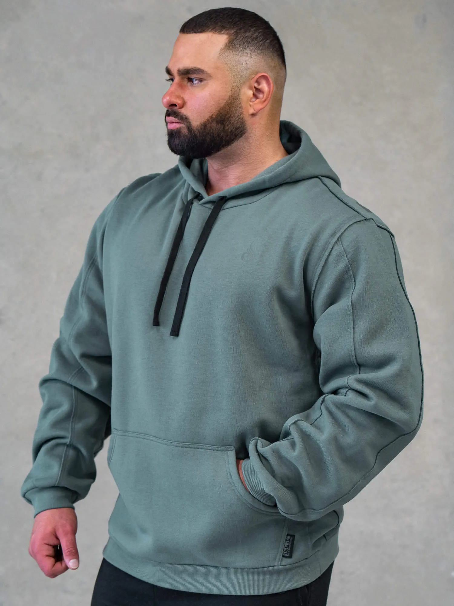 Force Pullover Hoodie - Fern Green