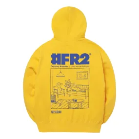 #FR2 CHILLUX HOODIE-YELLOW