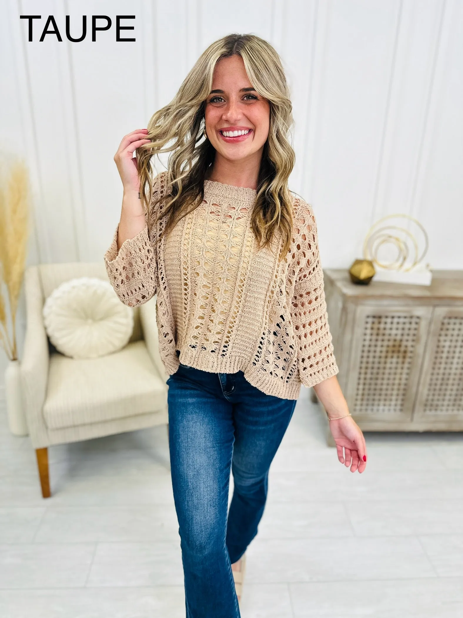 Free To Frolic Sweater- Multiple Colors!