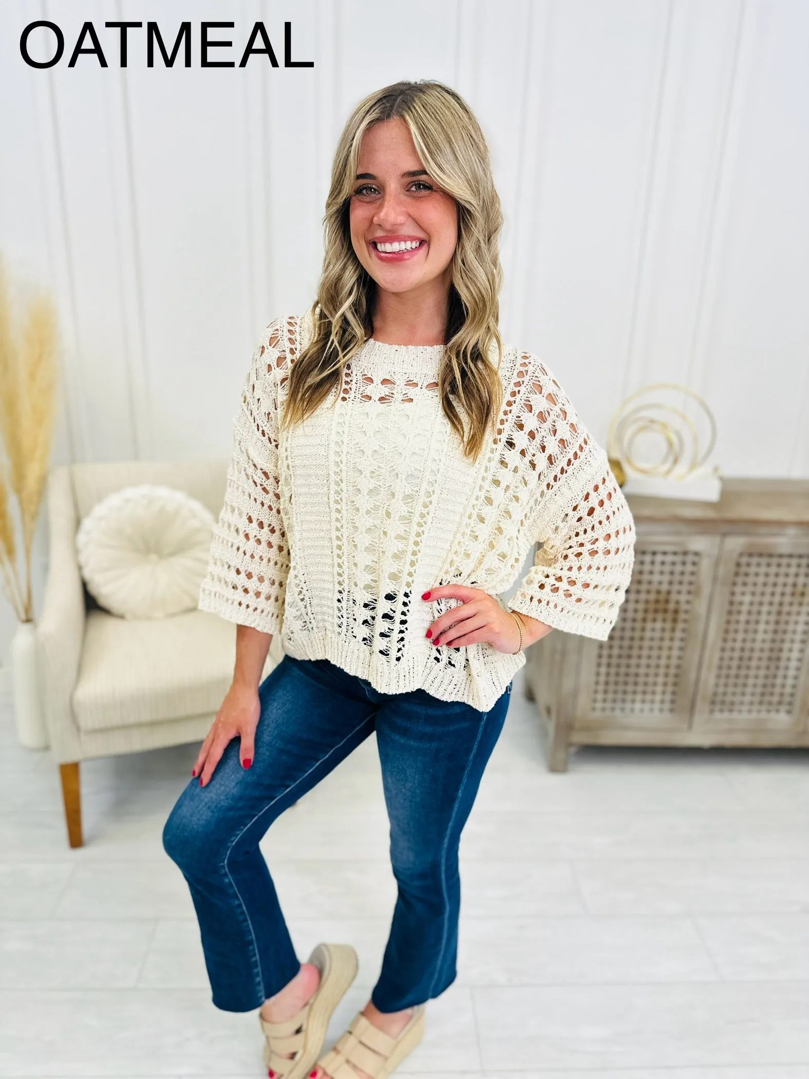 Free To Frolic Sweater- Multiple Colors!