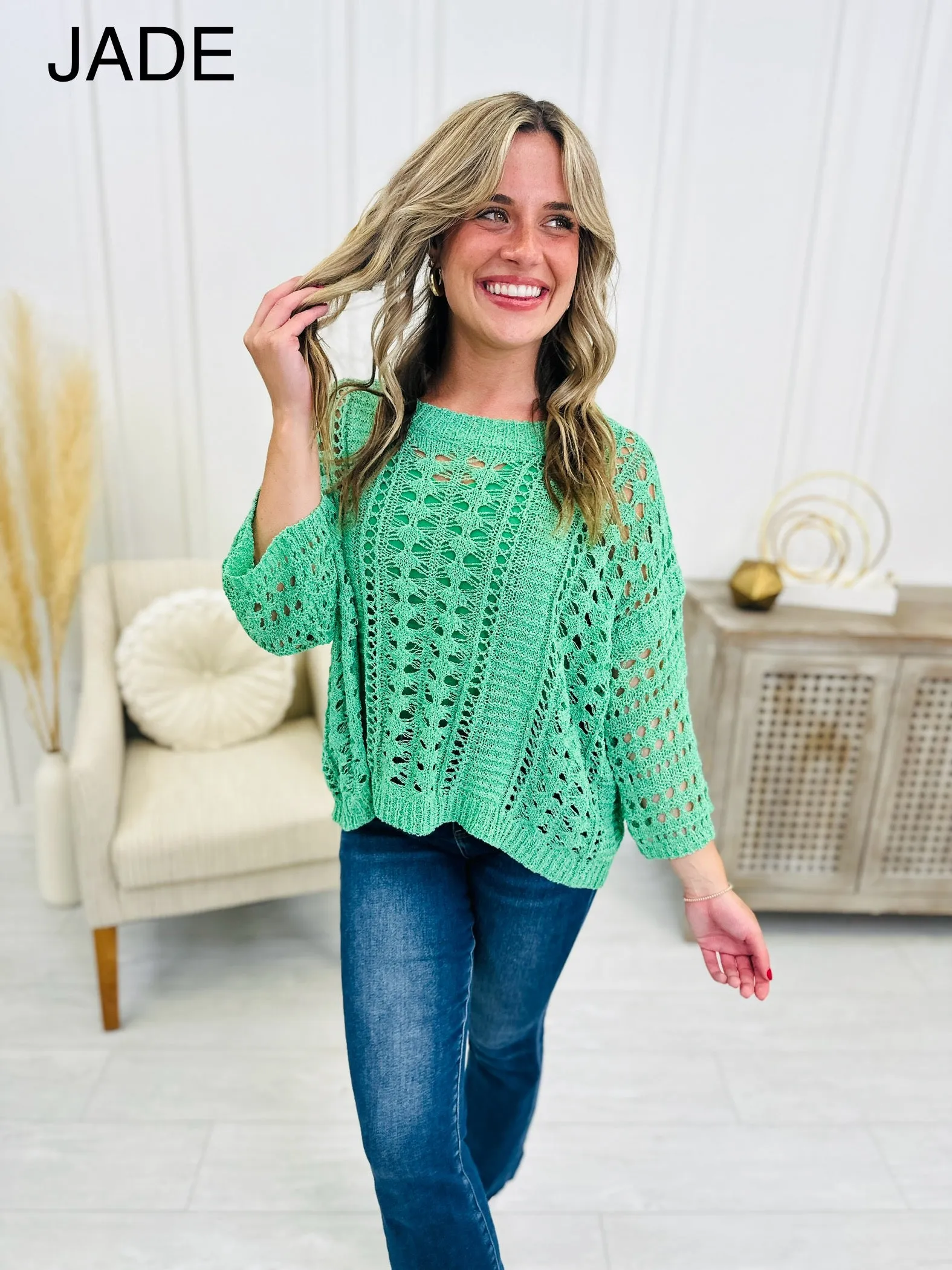 Free To Frolic Sweater- Multiple Colors!