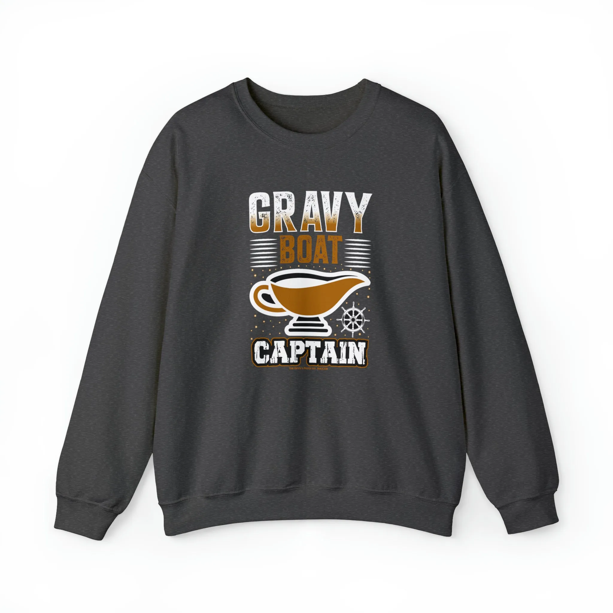 Gravy Boat Captain Crewneck Sweatshirt