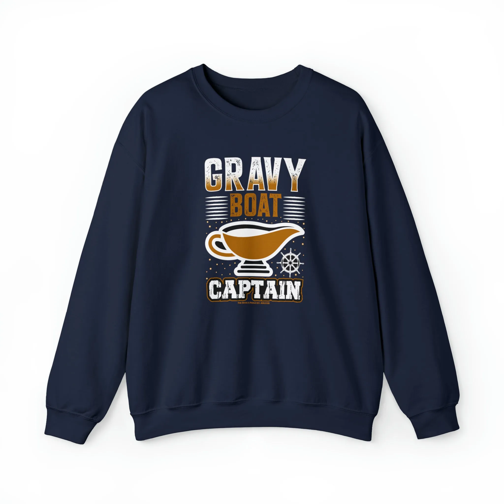 Gravy Boat Captain Crewneck Sweatshirt