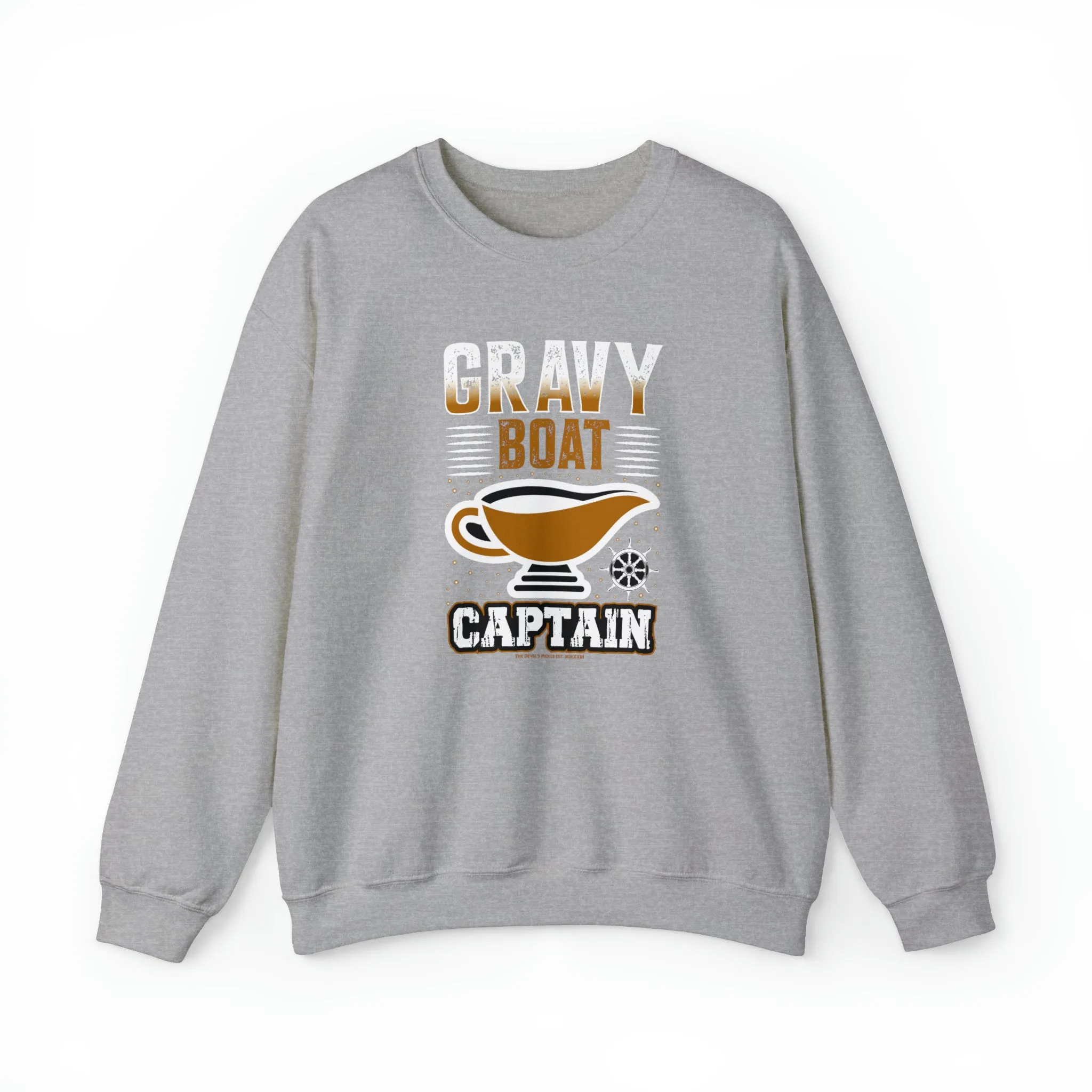 Gravy Boat Captain Crewneck Sweatshirt