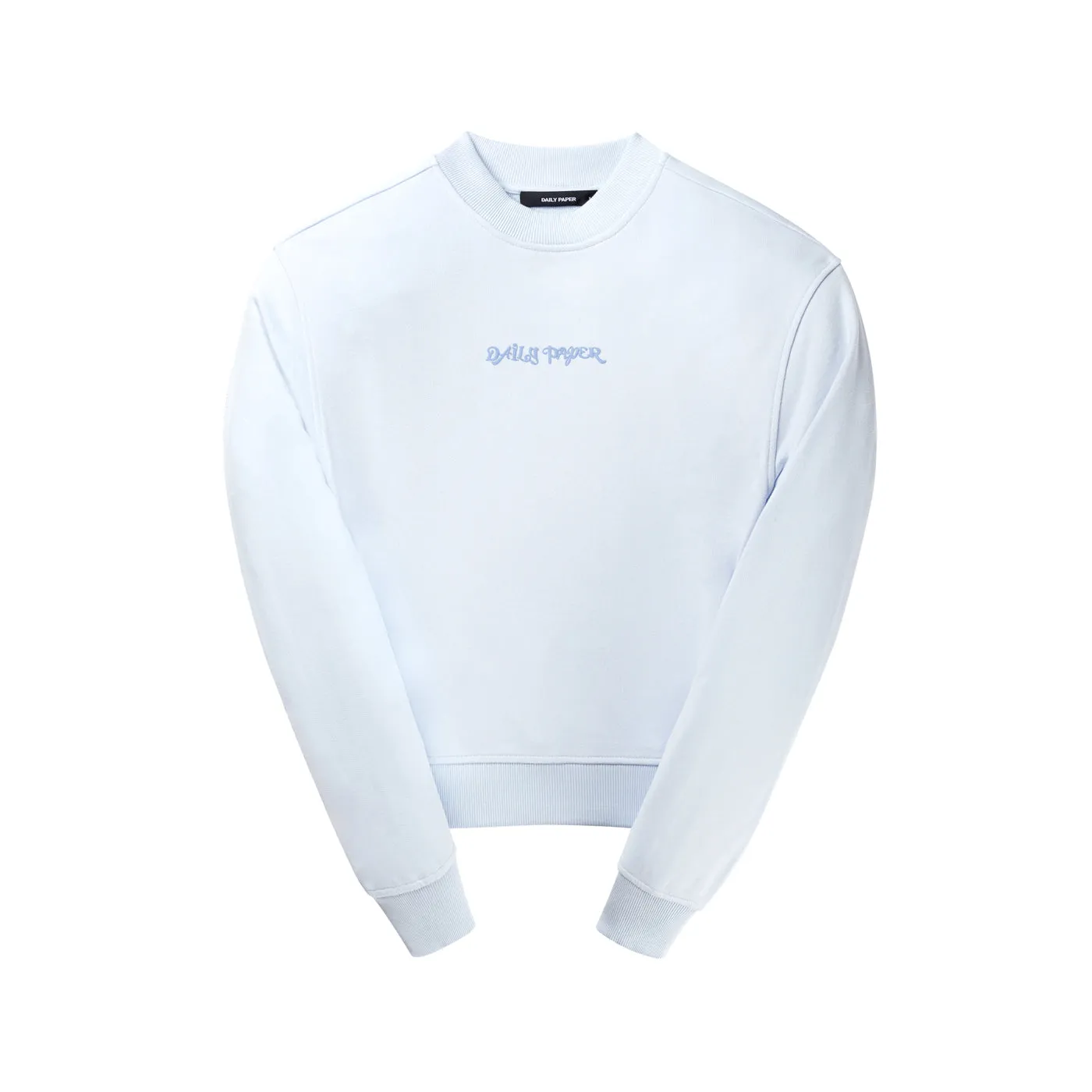 Halogen Blue Diverse Logo Boxy Sweater