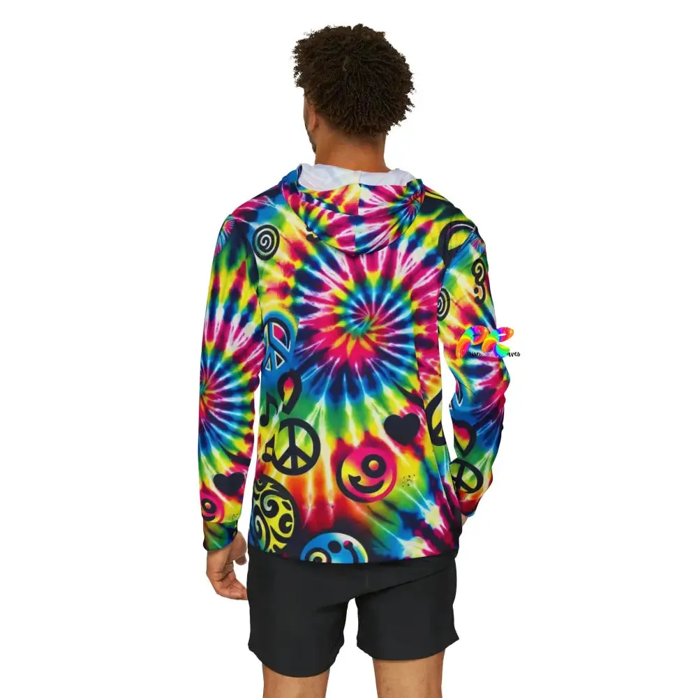 Happy Vibes Men's Sports Warmup Hoodie