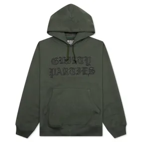 Heavy Weight Pullover Hooded Type-3 Sweatshirt - Green