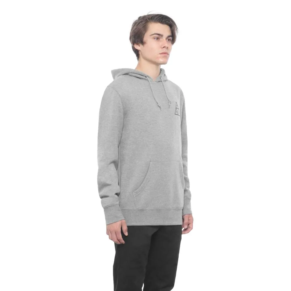 HUF ESSENTIALS TT P/O HOODIE-ATHLETIC HEATHE