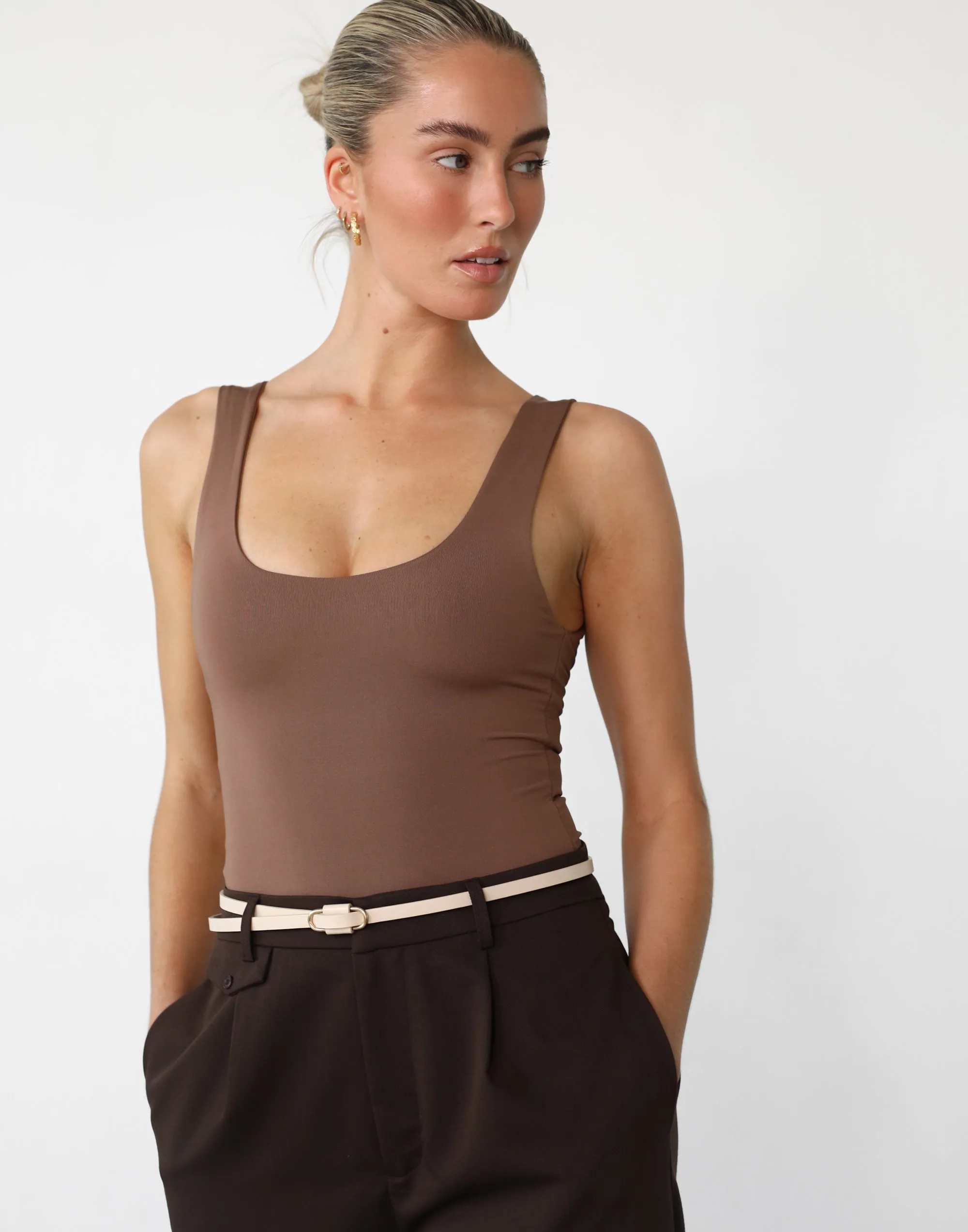 Levitate Bodysuit (Mocha)