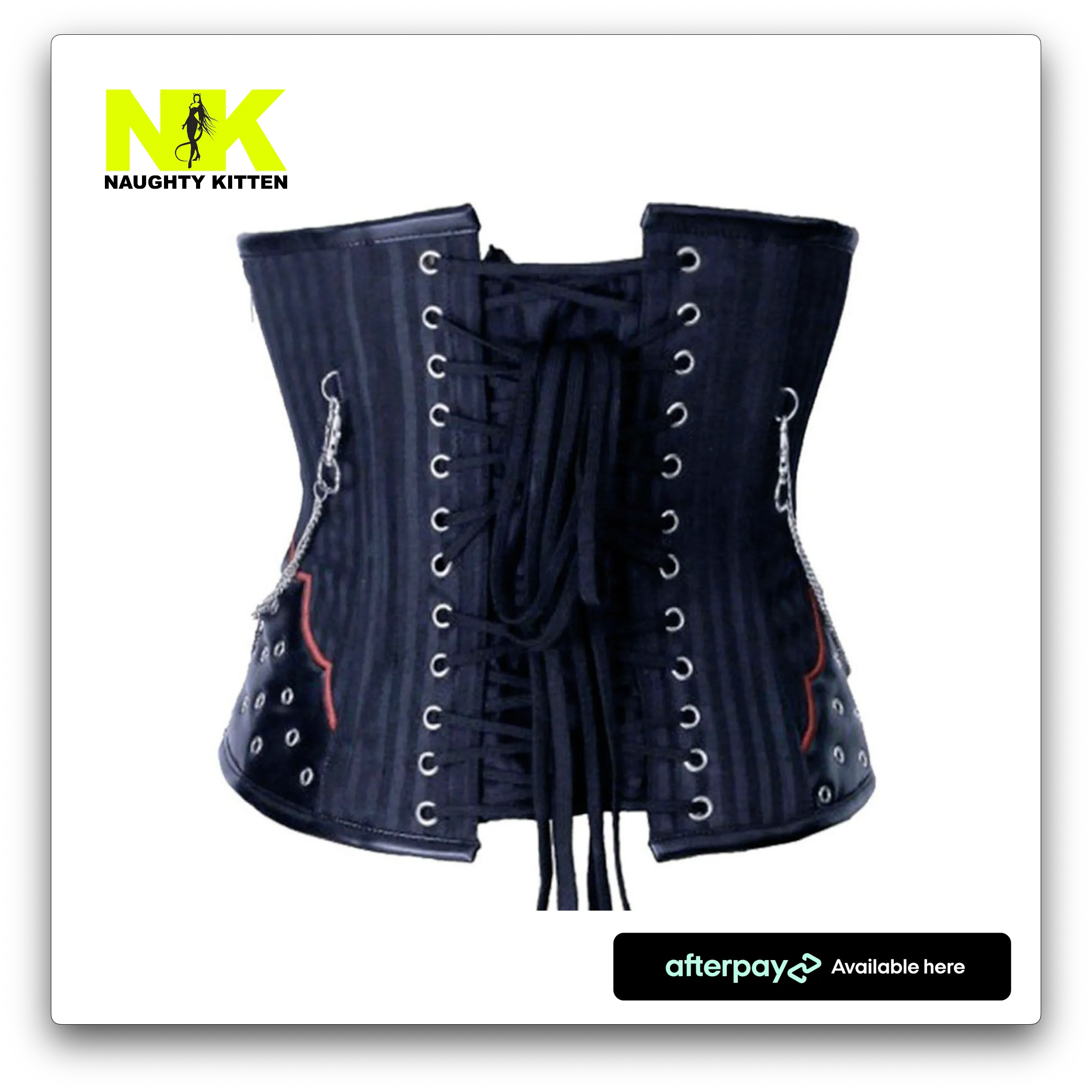 Lilith Cross & Chain Corset