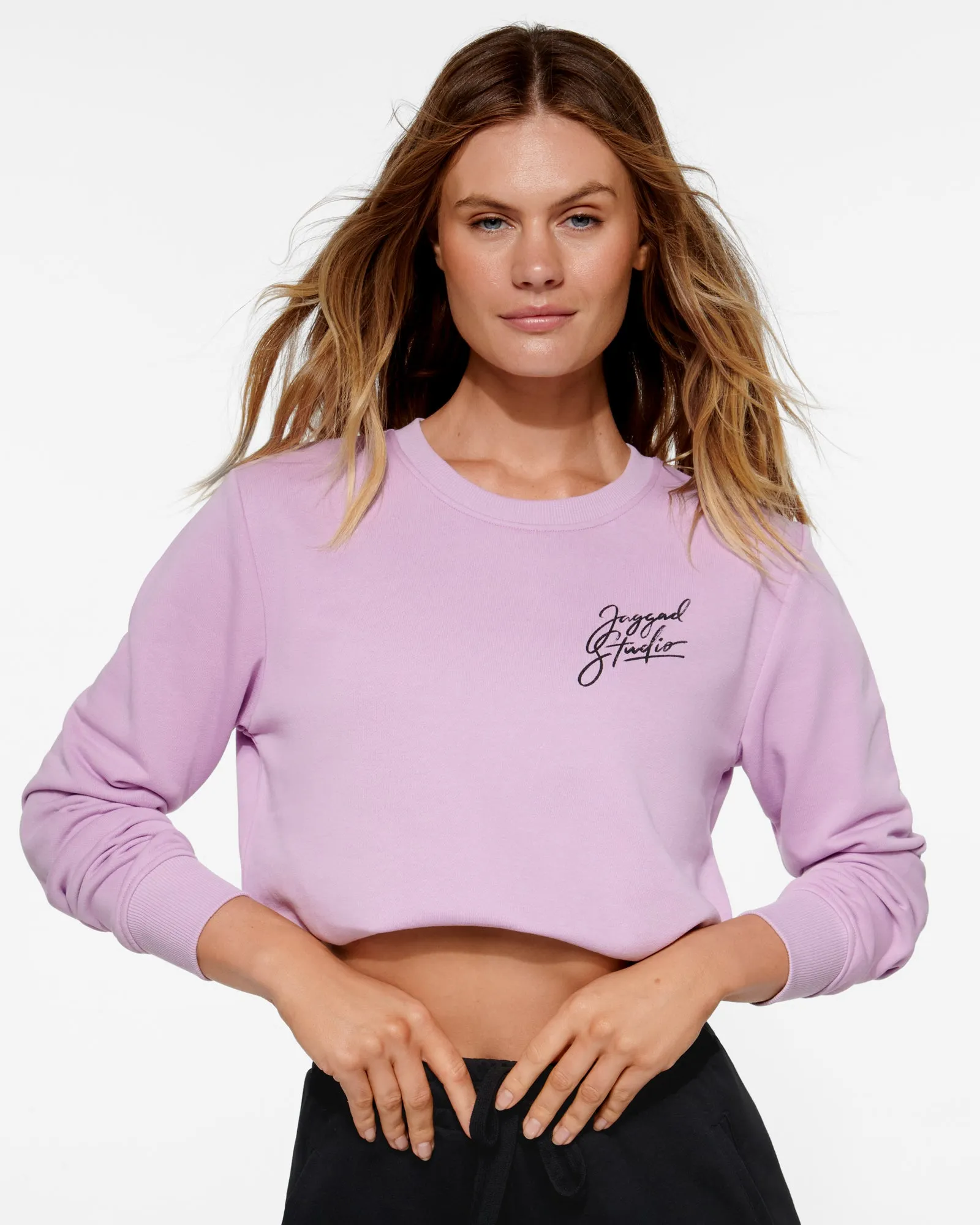 LONGBEACH CLASSIC SWEATER LAVENDER PINK