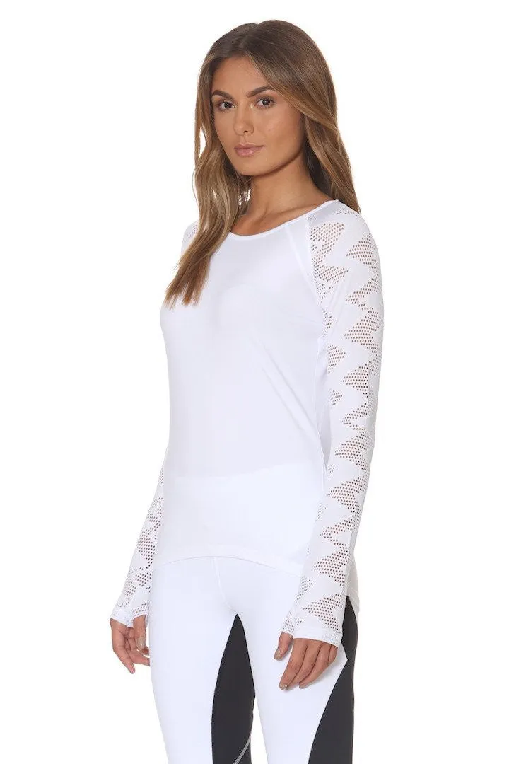 Lukka Lux Interval Longsleeve Optic White