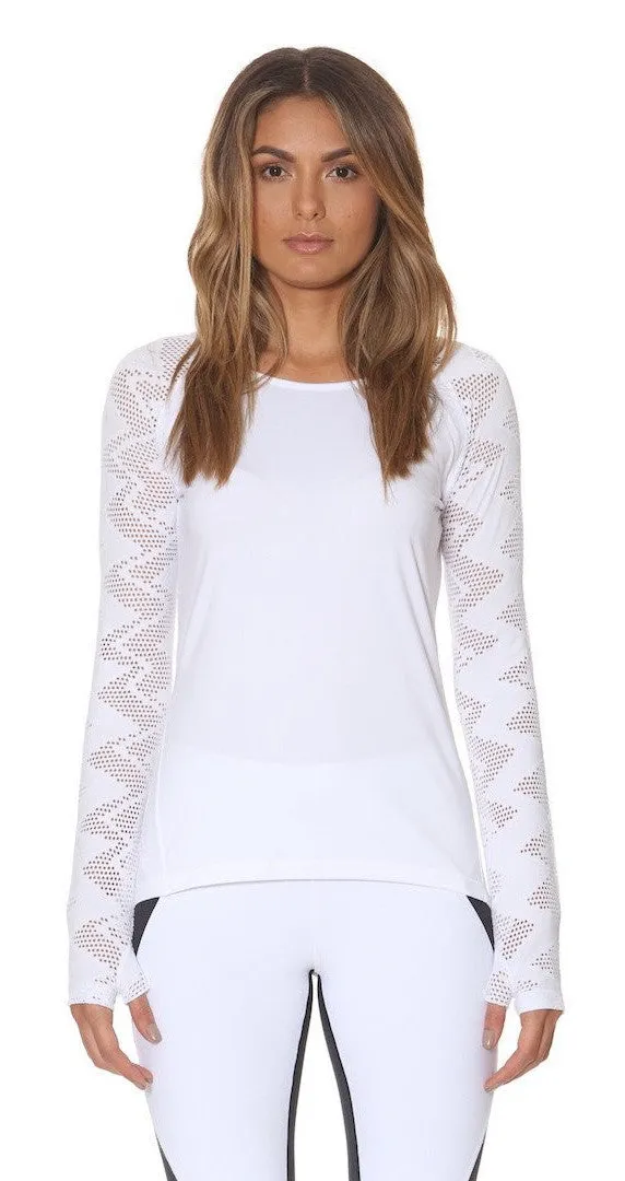 Lukka Lux Interval Longsleeve Optic White