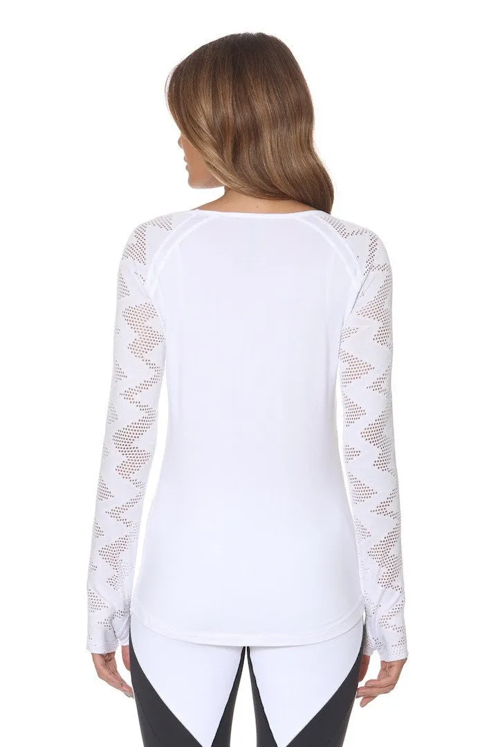 Lukka Lux Interval Longsleeve Optic White