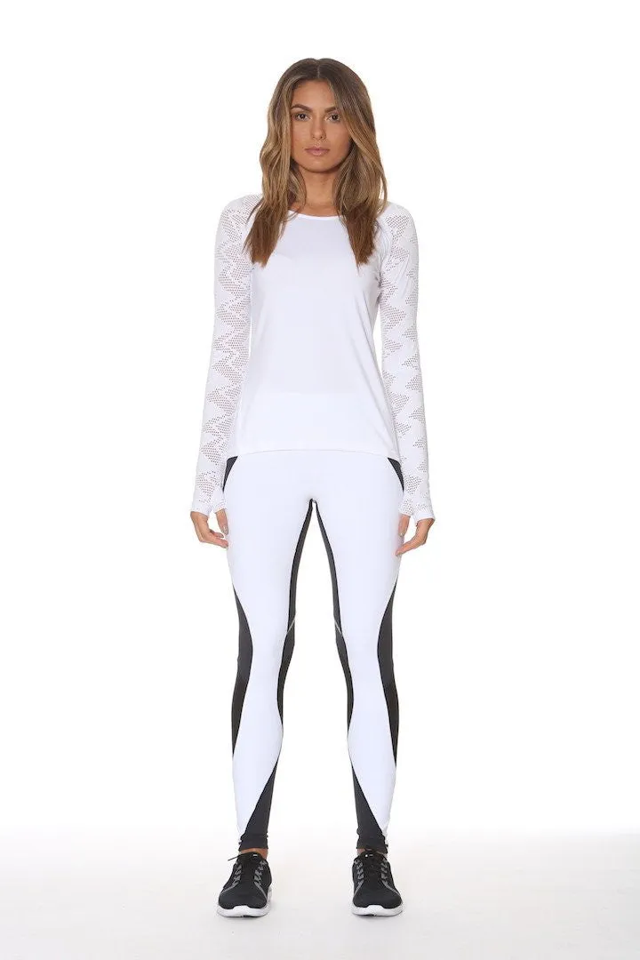 Lukka Lux Interval Longsleeve Optic White