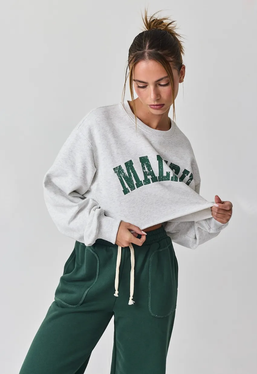 Malibu Cropped Sweater