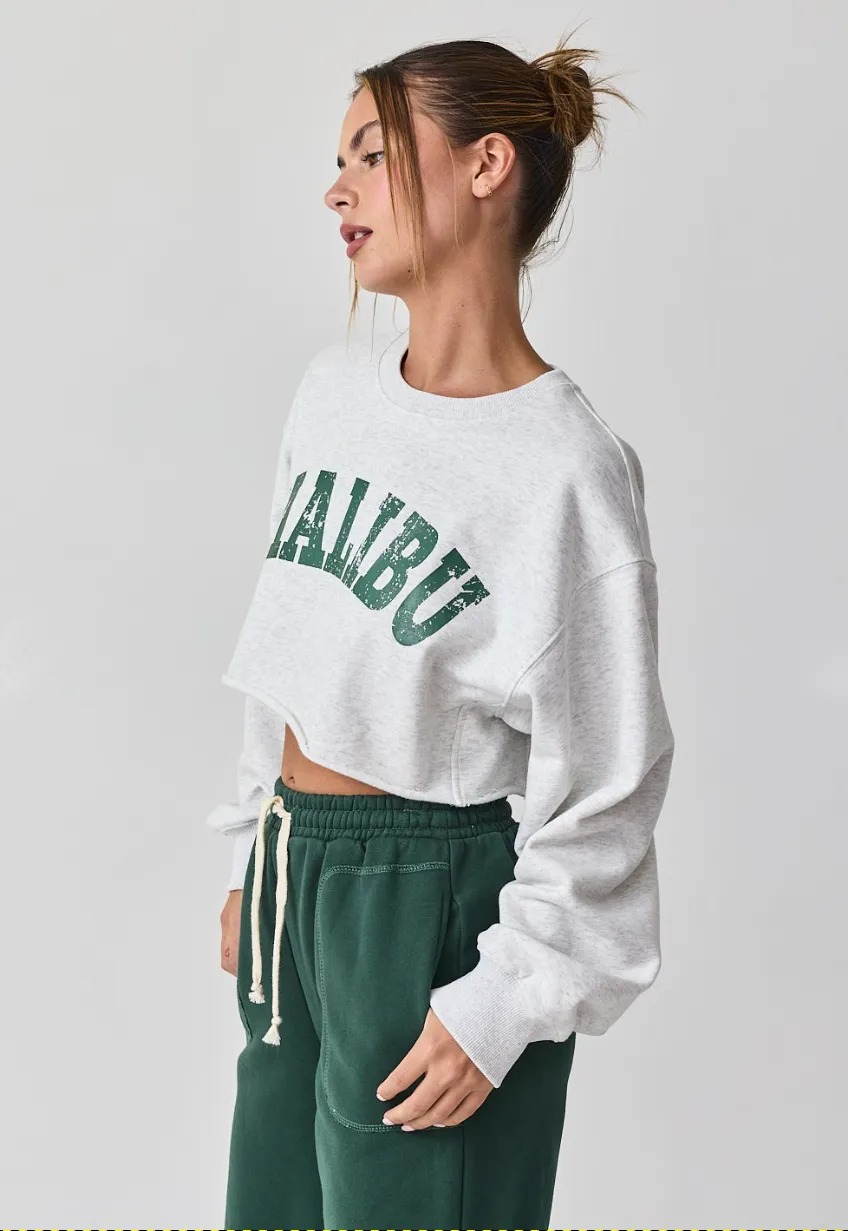 Malibu Cropped Sweater